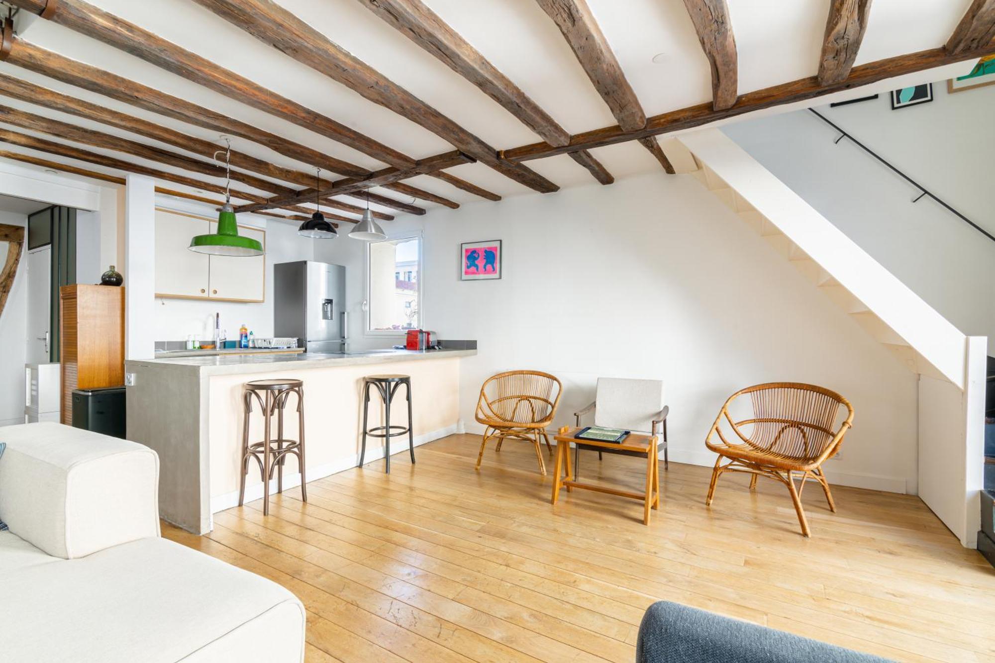 Luxurious 2 Bedroom Canal Saint Martin Saint Lazare パリ エクステリア 写真